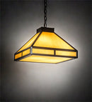 Meyda 18" Square Whitewing Prime Pendant '223112