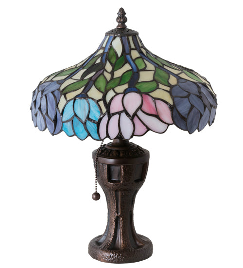 Meyda 17" High Wisteria Table Lamp- 224040