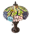 Meyda 17" High Wisteria Table Lamp- 224040