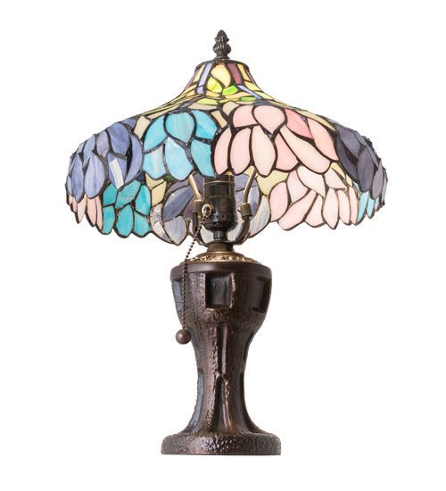 Meyda 17" High Wisteria Table Lamp- 224040