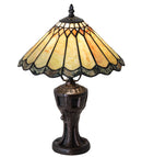 Meyda 17" High Carousel Jadestone Accent Lamp- 224113
