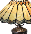 Meyda 17" High Carousel Jadestone Accent Lamp- 224113