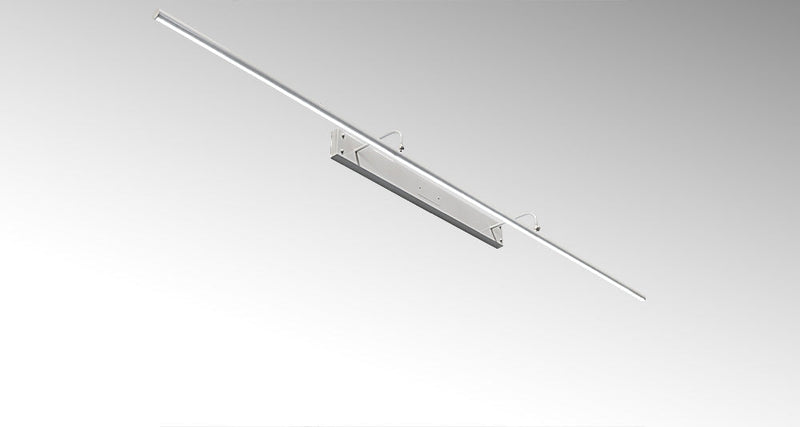 Meyda 118" Wide Kromme Picture Light Wall Sconce- 224941