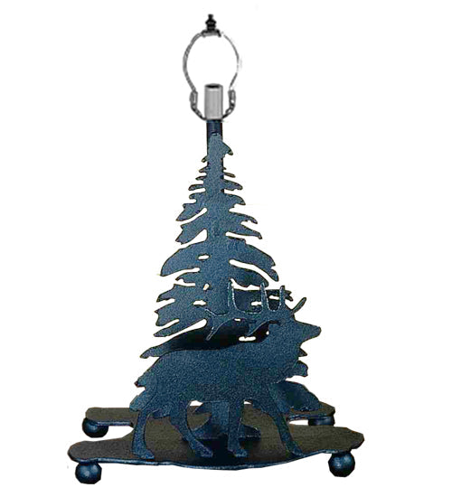 Meyda 10"H Lone Elk Base '22497