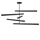 Meyda  94" Wide Trax 5 Light Cascading Pendant- 225936