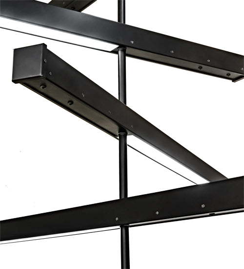 Meyda  94" Wide Trax 5 Light Cascading Pendant- 225936