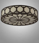 Meyda 36" Wide Lorea Flushmount- 226444