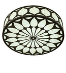 Meyda 36" Wide Lorea Flushmount- 226444