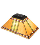 Meyda 16" Long Prairie Corn Oblong Shade '22645