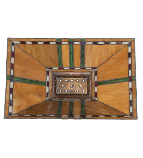 Meyda 16" Long Prairie Corn Oblong Shade '22645