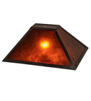 Meyda 16" Long Mission Oblong Shade '22649