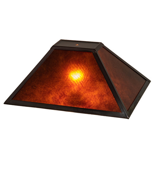 Meyda 16" Long Mission Oblong Shade '22649