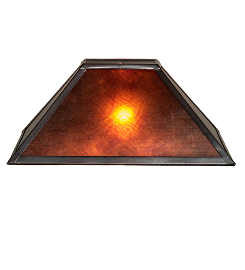 Meyda 16" Long Mission Oblong Shade '22649