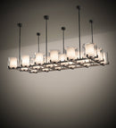 Meyda 150" Long Crawford 18 Light Oblong Pendant '226531