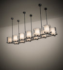 Meyda 150" Long Crawford 12 Light Oblong Pendant '226532