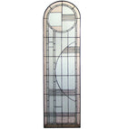 Meyda 15"W X 54"H Arc Deco Left Sided Stained Glass Window 22868