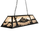 Meyda 48" Long Mountain Range Oblong Pendant 228717