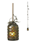 Meyda 7"W Oak Leaf Mini Pendant 22897