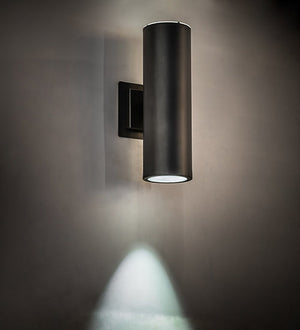 Meyda 6" Wide Cilindro Cosmo Wall Sconce 229319