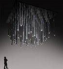 Meyda 180" Square Fasci di luce Flushmount 230304