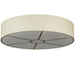 Meyda 48" Wide Cilindro Textrene Flushmount- 230469