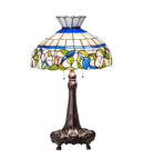 Meyda 33" High Rose Vine Table Lamp- 230475