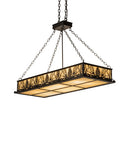 Meyda 48" Long Mountain Pine Oblong Inverted Pendant 231204