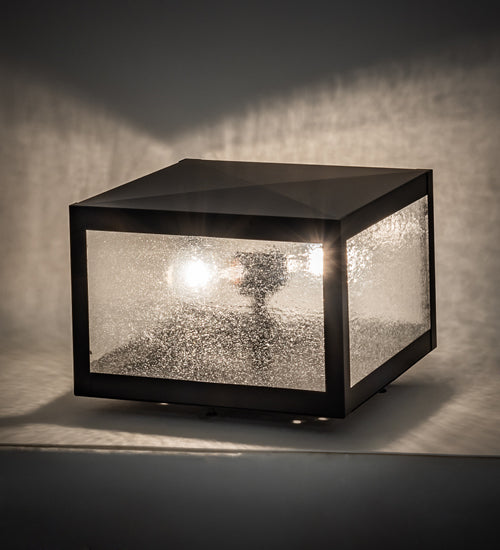 Meyda 12" Square Seneca Prime Post Mount 232073