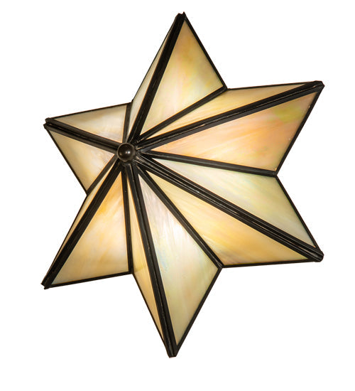 Meyda 11" Wide Star Wall Sconce 233309