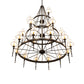 Meyda 56" Wide Amaury 21 Light Three Tier Chandelier- 233662