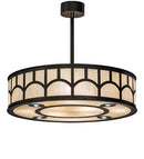 Meyda 37" Wide Mission Hill Top Pendant 235016
