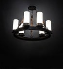 Meyda 16" Wide Costello Ring 6 Light Chandelier 236458