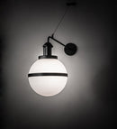 Meyda 12" Wide Bola Equator Wall Sconce 237248
