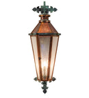 Meyda 14" Wide Millesime Lantern Wall Sconce 237295