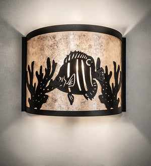 Meyda 11" Wide Tropical Fish Wall Sconce 23825