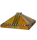 Meyda 17" Square Prairie Corn Shade '23842