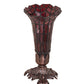 Meyda 8" High Stained Glass Pond Lily Victorian Accent Lamp - 239057