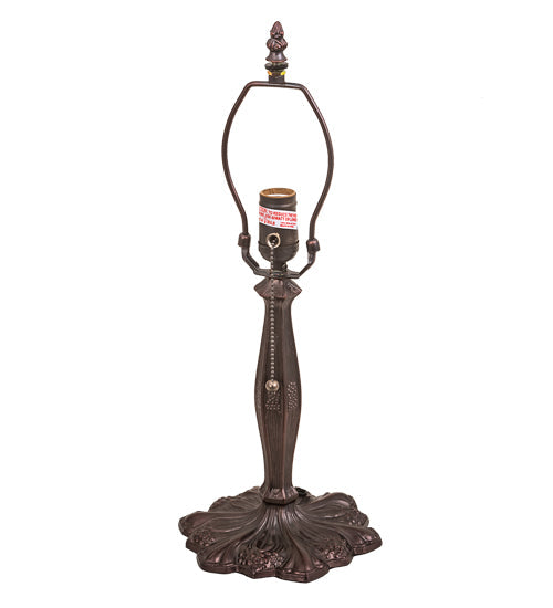 Meyda 10"H Hex Berry Flowers Table Base '23936