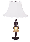 Meyda 17"H Silhouette 30's Lady Accent Lamp 24172
