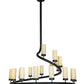 Meyda 60" Wide French Horn 17 Light Chandelier '241777