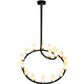 Meyda 60" Wide French Horn 17 Light Chandelier '241777
