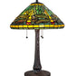 Meyda 22" High Tiffany Dragonfly Table Lamp- 241975