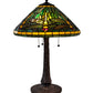 Meyda 22" High Tiffany Dragonfly Table Lamp- 241975