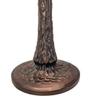 Meyda 22" High Tiffany Cabbage Rose Table Lamp- 242043