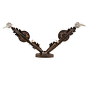 Meyda 19" Wide Josephine 2 Light Wall Sconce- 242115