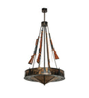 Meyda 48" Wide Roosevelt Inverted Pendant 243367