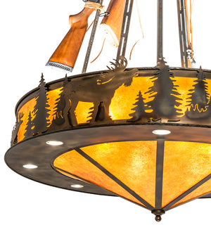 Meyda 48" Wide Roosevelt Inverted Pendant 243367