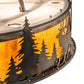 Meyda 48" Wide Roosevelt Inverted Pendant 243367