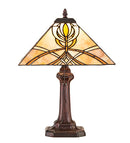 Meyda 18" High Glasgow Bungalow Table Lamp- 244266