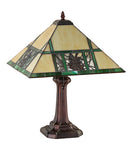 Meyda 19" High Pinecone Ridge Table Lamp- 244267